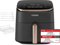 Cosori CAF-DC602-KEUR, Cosori CAF-DC602-KEUR Hei&szlig;luft-Fritteuse 6l Schwarz