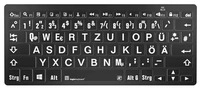 Logickeyboard LKB-LPWB-BTPC-DE, Logickeyboard XL-Print Bluetooth Tastatur Deutsch,