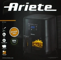 Ariete 00C462600AR0, Ariete Hei&szlig;luftfritteuse 6l Antihaftbeschichtung, BPA-frei,