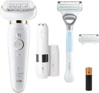 Braun Flex SES 9003 3D, Braun Silk-&eacute;pil Flex SES 9003 3D Epilierer Wei&szlig;