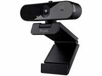 Trust 24733, Trust TW-250 QHD Webcam 2560 x 1440 Pixel Standfuß, Klemm-Halterung