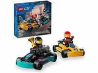 LEGO City 60400, 60400 LEGO CITY Go-Karts mit Rennfahrern