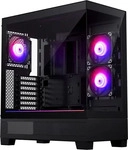Phanteks PH-XT523V1_DBK01, Phanteks XT View Tempered Glass Windows, D-RGB - schwarz
