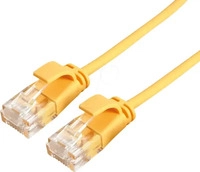 Roline 21.15.3923, Roline 21.15.3923 RJ45 Patchkabel CAT 6a U/UTP 1.00m Gelb 1St.