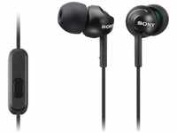Sony MDREX110APB.CE7, Sony MDR-EX110AP In Ear Kopfhörer kabelgebunden Schwarz