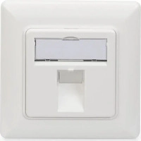 Digitus DN-93811, Digitus DN-93811 Keystone-Halterung 1-fach Wei&szlig;