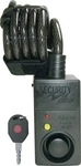 Security Plus 0007, Security Plus AL07 Kabelschloss Schwarz mit Alarm, mit