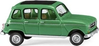 Wiking 0224 46, Wiking 0224 46 H0 PKW Modell Renault R4 mit Faltdach gr&uuml;n