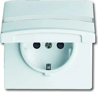 ABB 2CKA002064A0299, ABB 2CKA002064A0299 Ger&auml;teeinsatz IP44 Creme-Wei&szlig;, Perlwei&szlig;