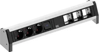 Bachmann 902.019, Bachmann 902.019 Steckdosenleiste Aluminium