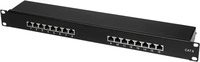 LogiLink NP0057, LogiLink NP0057 16 Port Patch-Panel 483mm (19") CAT 6 1 HE