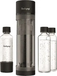 Sodapop 10031188, Sodapop Wassersprudler Logan Matt Schwarz inkl. 2...