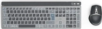Hama 00173069, Hama WKM-750 Bluetooth Tastatur, Maus-Set Deutsch, QWERTZ Schwarz
