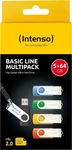 Intenso 3503595, Intenso USB-Stick 5er Pack Basic Line 5 x 64GB USB-Stick 64GB Gelb,