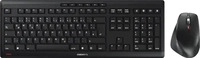 CHERRY JD-8550DE-2, CHERRY Stream Comfort Funk Tastatur, Maus-Set Deutsch, QWERTZ