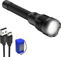 Ansmann 1600-0595, Ansmann T12000R LED Taschenlampe akkubetrieben 12000lm 12h...