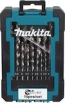Makita D-78352, Makita D-78352 Metall-Spiralbohrer-Set 1 mm, 1.5 mm, 2 mm, 2.5 mm, 3