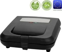 EMERIO ST-130038, EMERIO ST-130038 Sandwichmaker Antihaftbeschichtung, BPA-frei