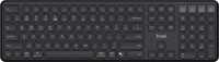 Trust 25636, Trust Vaiya Bluetooth Tastatur Deutsch, QWERTZ Schwarz Wiederaufladbar