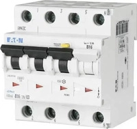 Eaton 170997, Eaton 170997 FI-Schutzschalter/Leitungsschutzschalter 4polig 10 A...