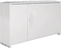 Hager FP33TW2, Hager Schrank 800 x 500 x 205 Stahl Reinwei&szlig; (RAL 9010) 1St.