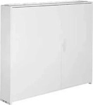 Hager FP75TN2, Hager Schrank 1300 x 1100 x 205 Stahl Reinwei&szlig; (RAL 9010) 1St.