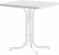 Sieger 131/W, Sieger 131/W Boulevard-Klapptisch 70x70 cm, wei&szlig;
