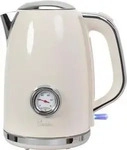 BiKitchen 410139, BiKitchen nostalgia 170 Wasserkocher Cremewei&szlig; (gl&auml;nzend)
