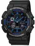Casio GA-100-1A2ER, Casio Armbanduhr GA-100-1A2ER (B x H) 51.20mm x 55mm Blau, Casio GA-100-1A2ER, Casio Armbanduhr GA-100-1A2ER (B x H) 51.20mm x 55mm Blau,