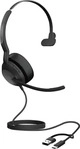 Jabra 25069-889-899, Jabra Evolve2 50 On Ear Headset kabelgebunden Mono Schwarz