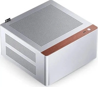 Jonsbo NV10 SILVER, Jonsbo Mini-Tower Geh&auml;use, PC-Geh&auml;use, Gaming-Geh&auml;use Silber