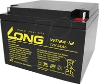Long WP24-12, Long WP24-12 WP24-12 Bleiakku 12V 24Ah Blei-Vlies (AGM) (B x H x...