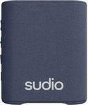 Sudio S2BLU, Sudio S2 Bluetooth Lautsprecher spritzwassergesch&uuml;tzt, tragbar Blau