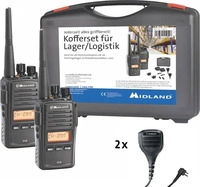 Midland C1145.S1, Midland G18 Pro NC 2er Koffer m. MA 25-M Security C1145.S1