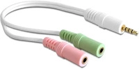 Delock 65447, Delock 65447 65447 Klinke Audio Adapter [1x Klinkenbuchse 3.5mm -...
