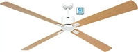 CasaFan 943426W, CasaFan ECO NEO III 180-4 WE-AH/BU WiFi Fl&uuml;gel Ahorn/Buche
