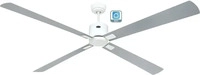 CasaFan 943409W, CasaFan ECO NEO III 180-4 WE-WE/LG WiFi Fl&uuml;gel Wei&szlig;/Lichtgrau