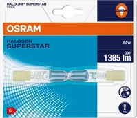 Osram HOMELIGHTING Eco Halogen EEK: G (A - G) R7s 78mm 230V 80W Warmwei&szlig; Stabform