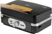 DOMO DO9278C, DOMO SANDWICH-WAFFEL-GRILL 3-IN-1 INKY BLACK Sandwichmaker Schwarz