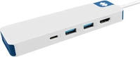 HYPER HD4102BUGL, HYPER USB-C Dockingstation HyperDrive Flex integrierter Kartenleser