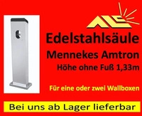 MENNEKES 18566, MENNEKES 18566 eMobility Standfu&szlig; f&uuml;r 2 Wallboxen