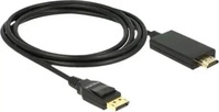 Delock 85317, Delock DisplayPort / HDMI Anschlusskabel DisplayPort Stecker, HDMI-A