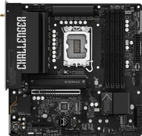 ASRock 90-MXBUP0-A0UAYZ, ASRock B860M Challenger WiFi (1851) (D) Mainboard