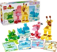 LEGO Duplo 10472, 10472 LEGO DUPLO Wir Bauen Tiere Lernspielzeug f&uuml;r Kleinkinder mit