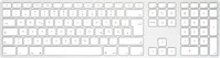 Matias FK316CS-DE, Matias FK316CS-DE Wired USB-C Keyboard for Mac - Silver -...