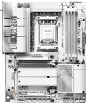 ASRock 90-MXBUH0-A0UAYZ, ASRock X870E Challenger WiFi White (AM5) Mainboard Sockel