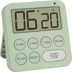 TFA Dostmann 38.2056.04, TFA Dostmann Digitaler Timer und Stoppuhr Timer Gr&uuml;n