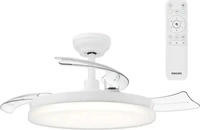 Philips LED Solr Deckenventilator 32W mit Fernbedienung, Dimmbar