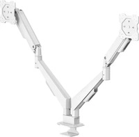 Hama 00220908, Hama Monitor-Tischhalterung 1 88,9cm (35") Wei&szlig; Rotierbar,