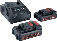 Flex 532740, Flex 532740 P-Set 22 Q Werkzeug-Akku und Ladeger&auml;t 18V 2.5Ah